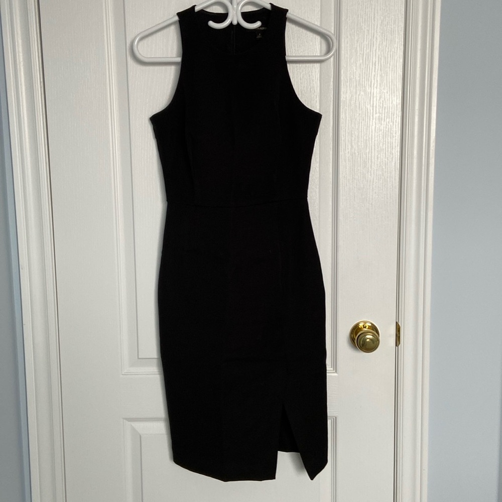 Banana Republic Slit Dress - Black - 2